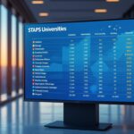 Classement des STAPS en France : comment se positionnent les universités en 2025
