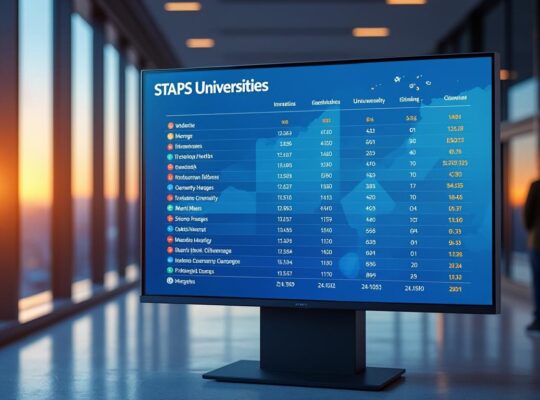 découvrez le classement des filières staps en france pour 2025 : analyse des meilleures universités, critères d’évaluation, conseils pour bien choisir votre établissement et réussir votre parcours en sciences et techniques des activités physiques et sportives.