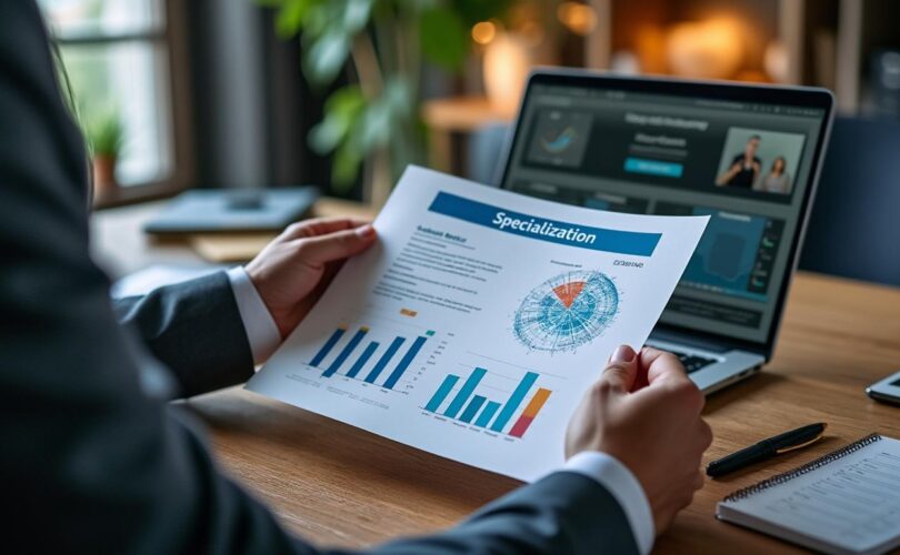 découvrez comment le certificat de spécialisation pour bilan de compétences favorise le développement professionnel, en valorisant vos acquis et en boostant votre carrière grâce à une évaluation précise de vos compétences.