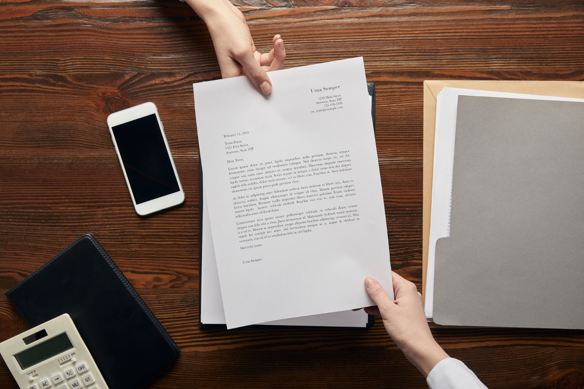 lettre de motivation