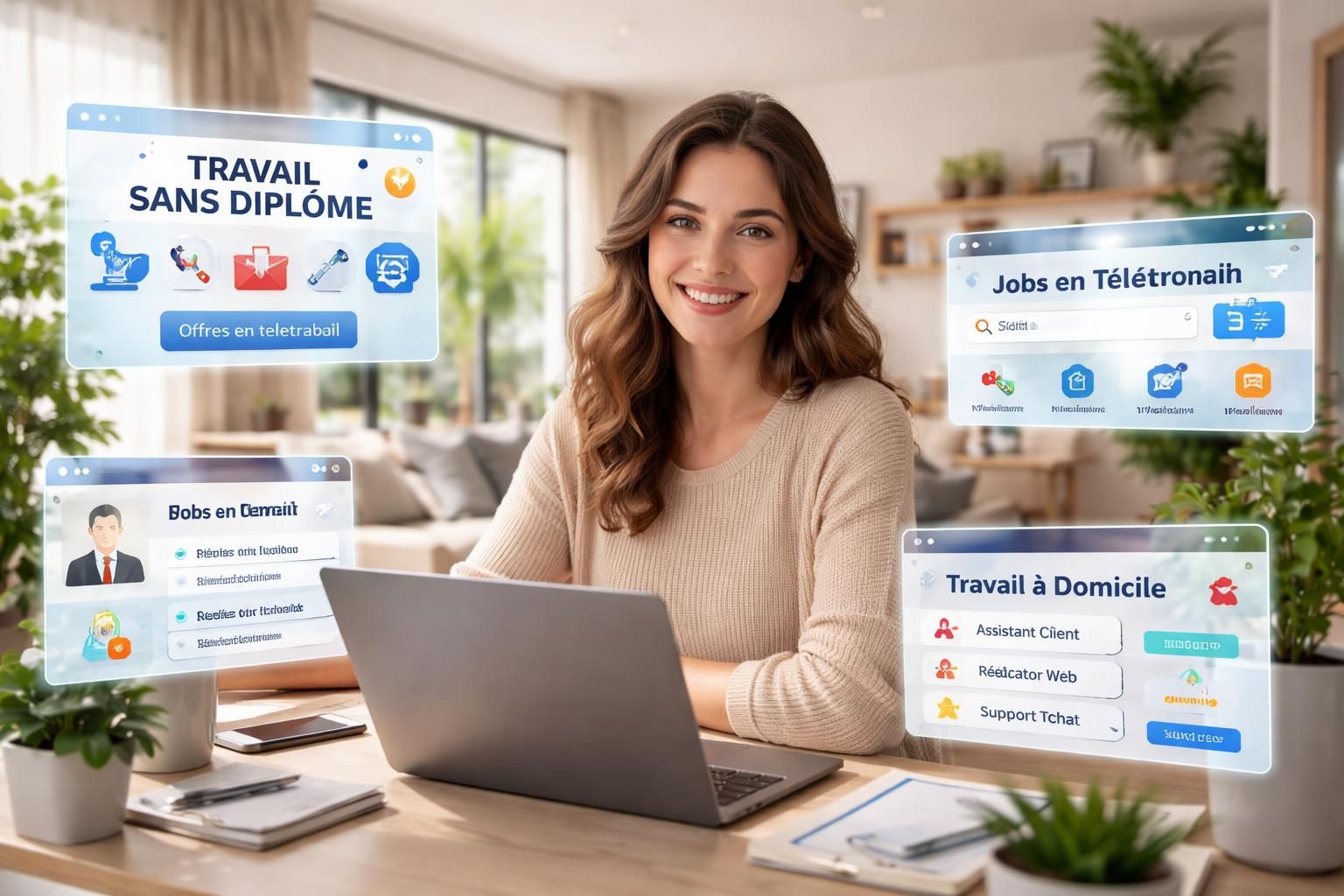 découvrez les meilleurs sites pour trouver facilement un emploi en télétravail sans nécessiter de diplôme. guide pratique pour accéder rapidement à des offres adaptées.