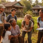 Démarches et récits de missions humanitaires au Cambodge
