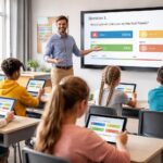 Un cours interactif : faire voter la classe depuis une tablette tactile