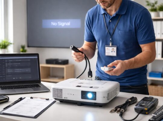 découvrez notre check-list rapide pour résoudre le problème « pas de signal » sur votre vidéoprojecteur epson et retrouvez une image parfaite en quelques étapes simples.