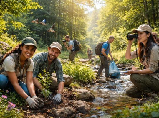 découvrez le écovolontariat, une opportunité unique pour s'engager activement dans des missions de protection de l'environnement et contribuer à la préservation de la planète.