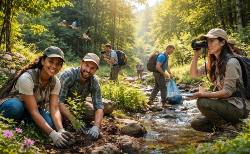 découvrez le écovolontariat, une opportunité unique pour s'engager activement dans des missions de protection de l'environnement et contribuer à la préservation de la planète.