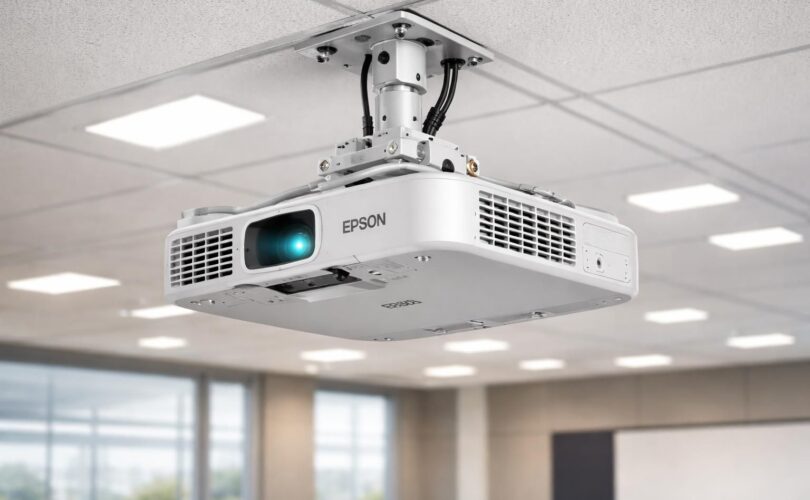 découvrez comment fixer en toute sécurité un vidéoprojecteur epson au plafond dans un établissement, grâce à nos conseils pratiques et solutions adaptées.