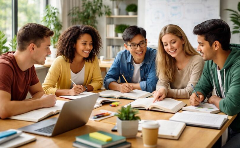 découvrez les bénéfices d'une préparation en groupe pour le global exam : motivation, échanges d'idées, soutien mutuel et amélioration des performances.
