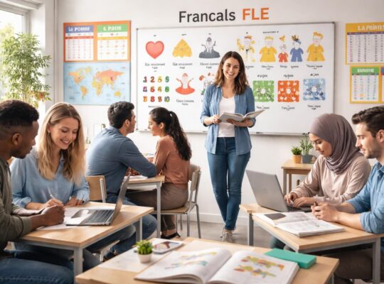 découvrez un aperçu complet des thématiques abordées dans un cours fle niveau a1 pour bien débuter l'apprentissage du français.