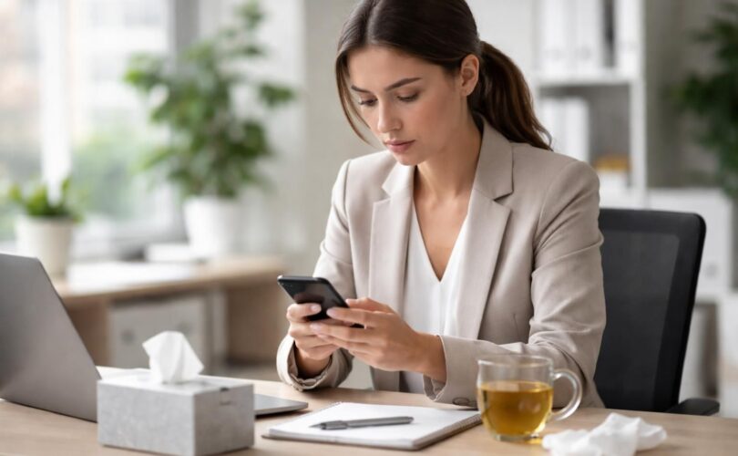 découvrez pourquoi un bon exemple de sms pour signaler une absence maladie au travail est essentiel pour une communication claire et professionnelle avec votre employeur.