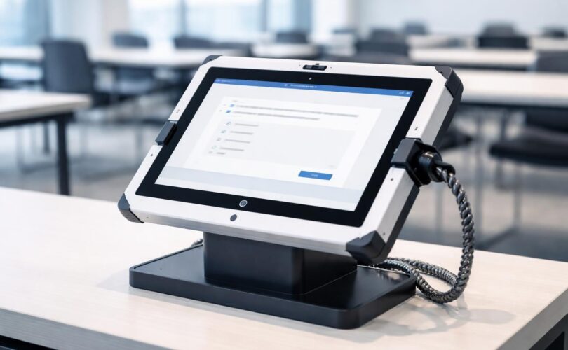 apprenez à verrouiller une tablette tactile microsoft en mode kiosque pour sécuriser l'accès lors d'examens ou d'ateliers, garantissant un usage contrôlé et sans distraction.