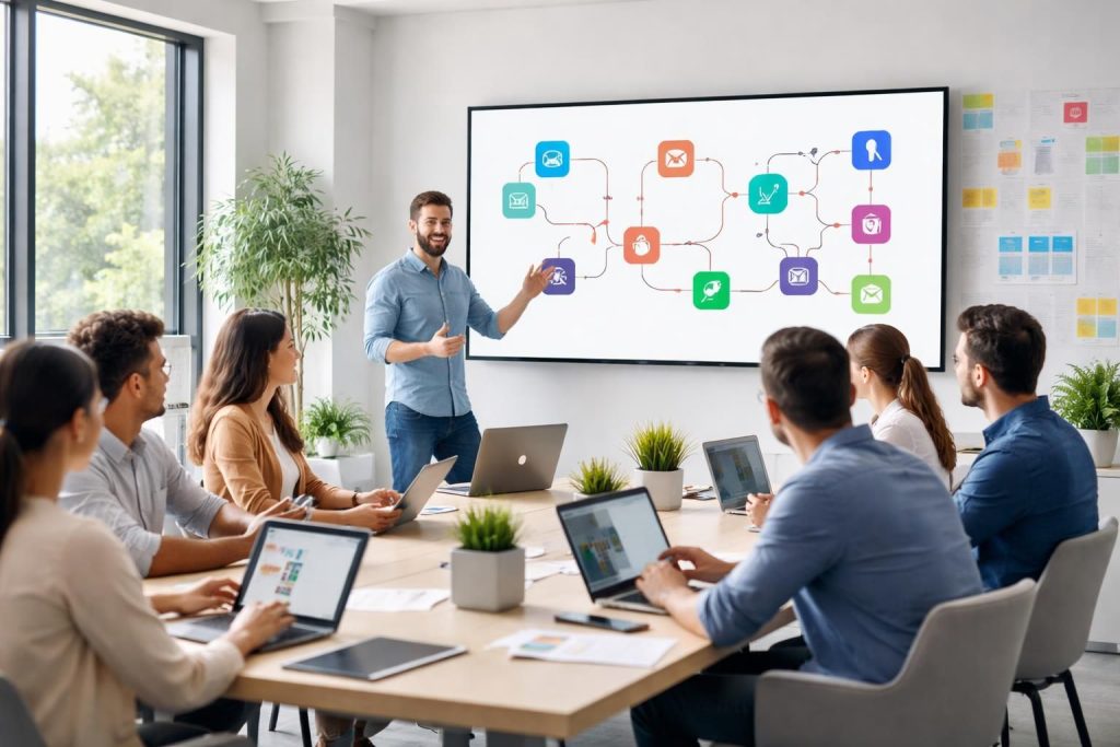 découvrez tout ce que vous apprendrez lors d'une formation n8n grâce à ce guide complet, pour maîtriser l'automatisation de vos flux de travail facilement.