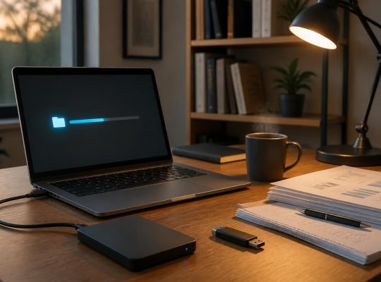 découvrez comment préparer efficacement votre pc portable la veille d'un exposé en mode hors ligne, avec une sauvegarde sécurisée de vos fichiers pour garantir un exposé réussi sans souci de connexion.