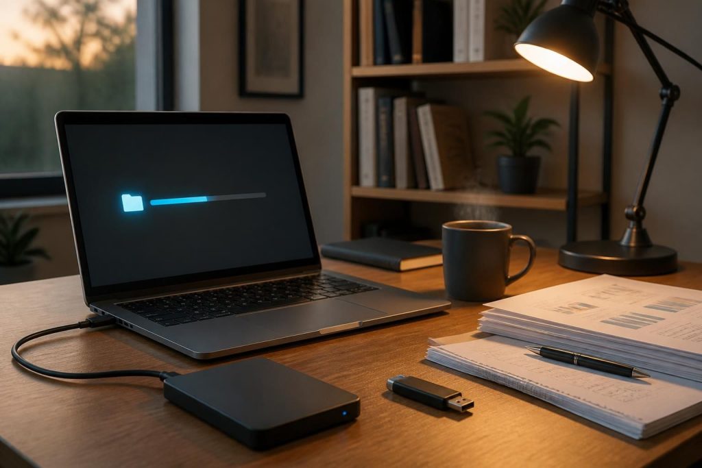 découvrez comment préparer efficacement votre pc portable la veille d'un exposé en mode hors ligne, avec une sauvegarde sécurisée de vos fichiers pour garantir un exposé réussi sans souci de connexion.