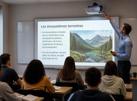découvrez comment optimiser la lisibilité des textes projetés avec un vidéoprojecteur epson pour améliorer la qualité de vos cours et faciliter l'apprentissage.