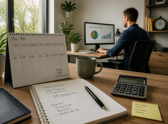 découvrez combien d'heures représentent 32 heures par semaine en un mois, et explorez les impacts de ce temps de travail sur l'organisation et la gestion du temps.