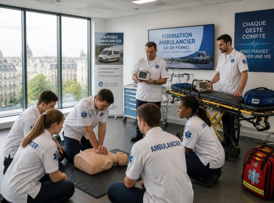 découvrez les organismes de formation d’ambulancier en île-de-france pour préparer efficacement votre carrière dans le domaine médical.
