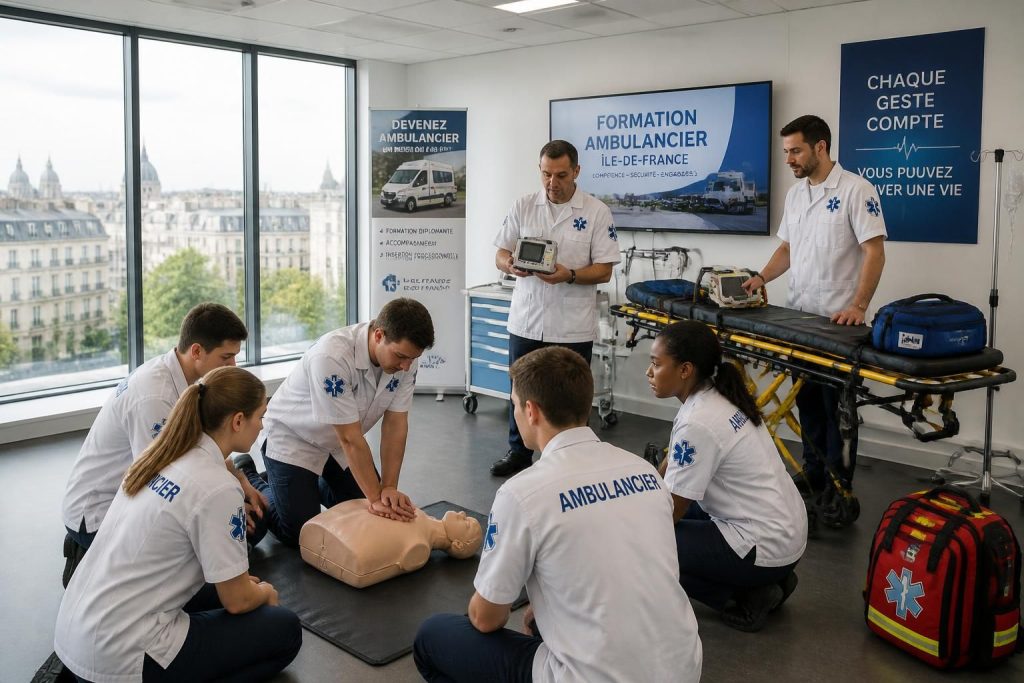 découvrez les organismes de formation d’ambulancier en île-de-france pour préparer efficacement votre carrière dans le domaine médical.